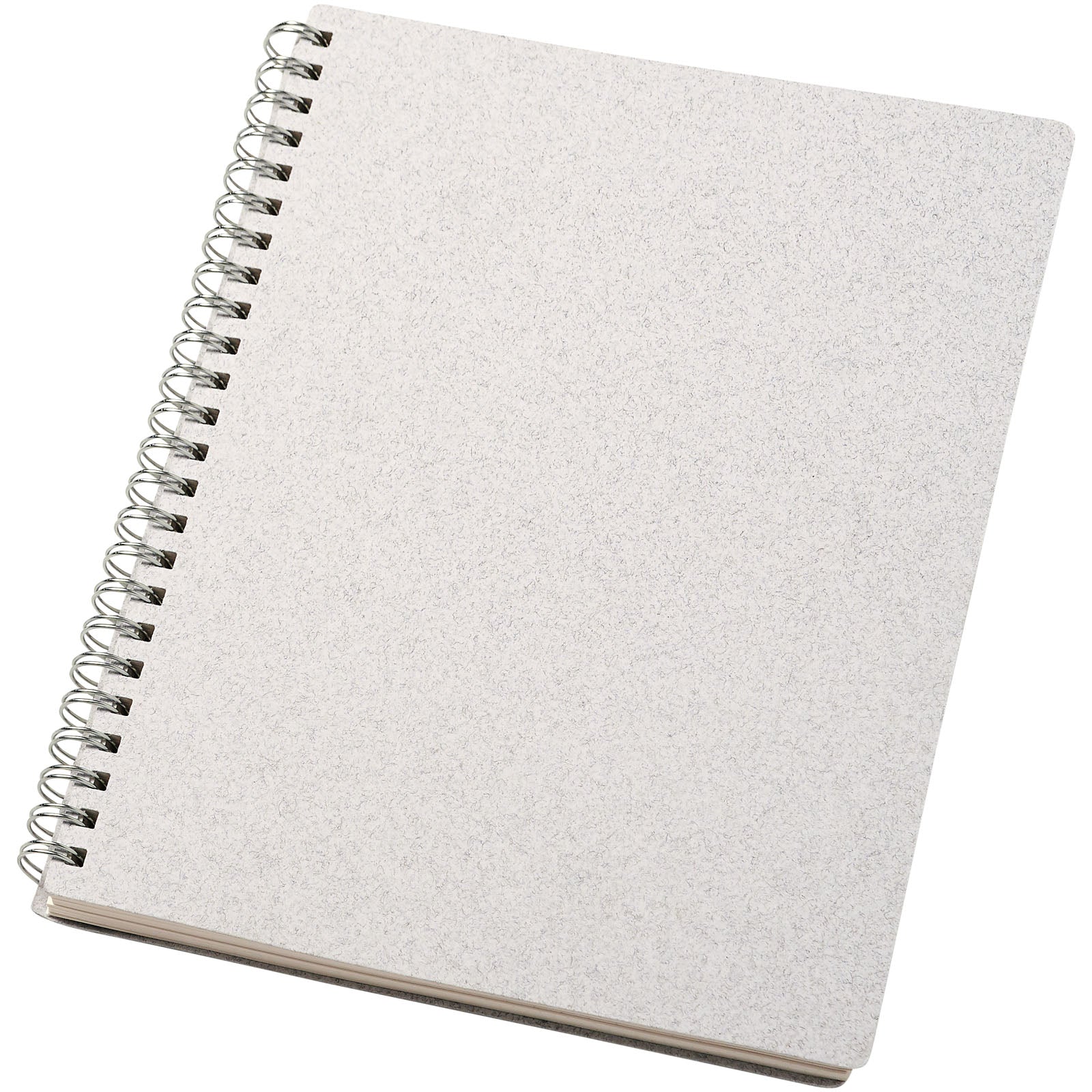 G107719 Quaderno formato A5 con rilegatura a spirale Bianco