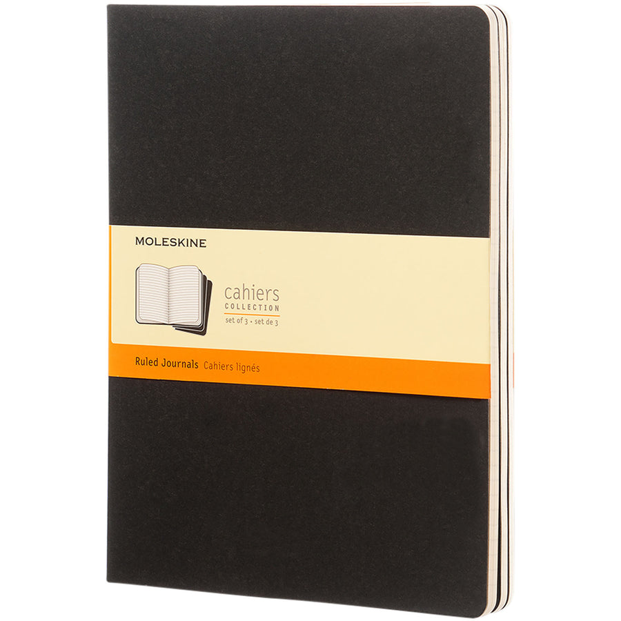 G107159 Moleskine a righe Cahier XL 19x25 cm