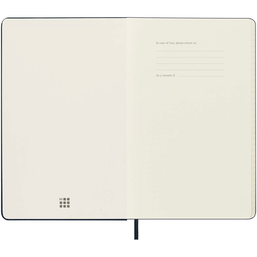 G107754 Moleskine con copertina rigida L 13x21 cm