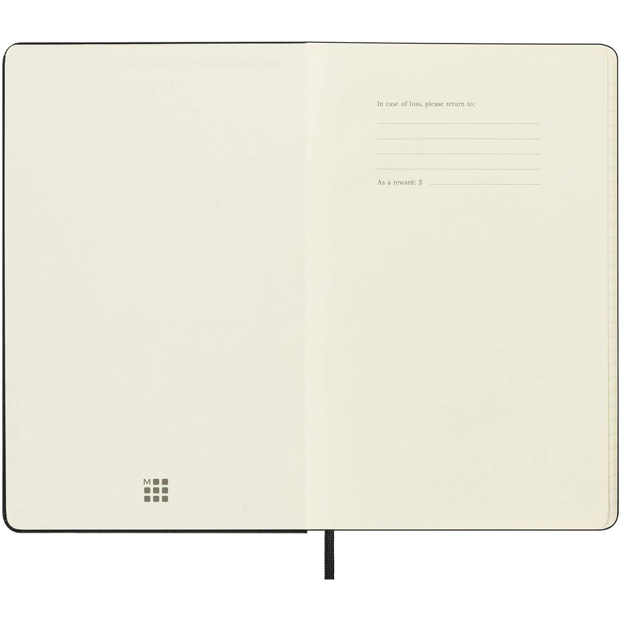 G107941 Moleskine con copertina rigida L 13x21 cm