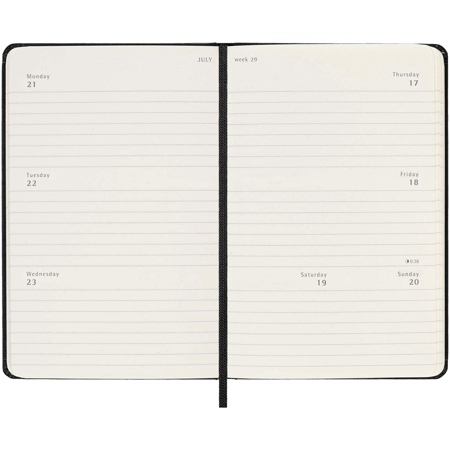 G107944 Moleskine copertina rigida M 9x14 cm