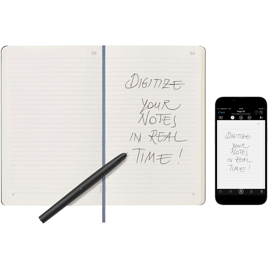 G107953 Moleskine smart a righe L 13x21 cm