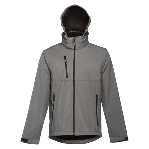 G30180 Giacca softshell da uomo, con cappuccio rimovibile