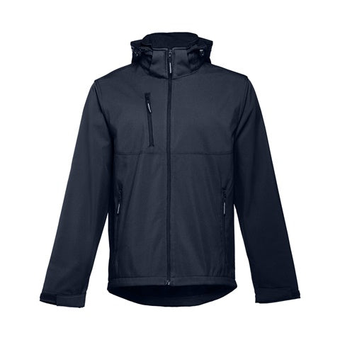 G30180 Giacca softshell da uomo, con cappuccio rimovibile