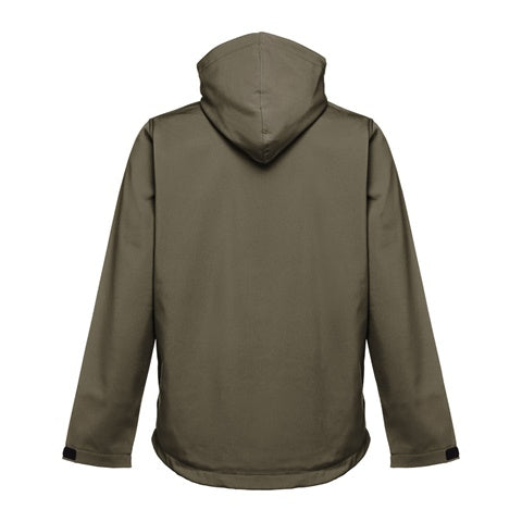 G30180 Giacca softshell da uomo, con cappuccio rimovibile