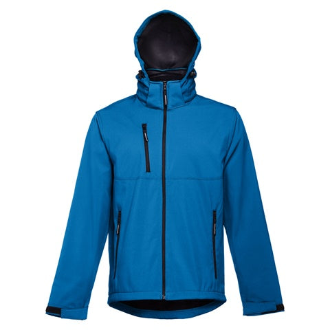 G30180 Giacca softshell da uomo, con cappuccio rimovibile