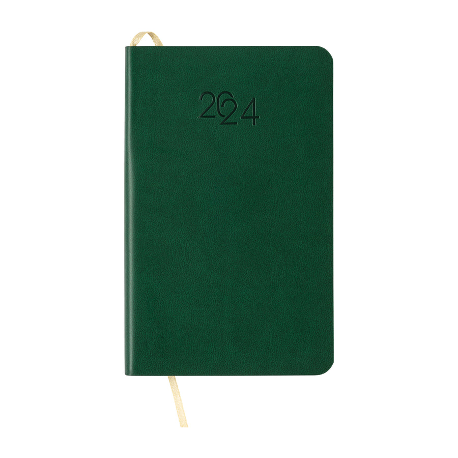 G24745 Agenda tascabile settimanale 2024 con copertina in PU