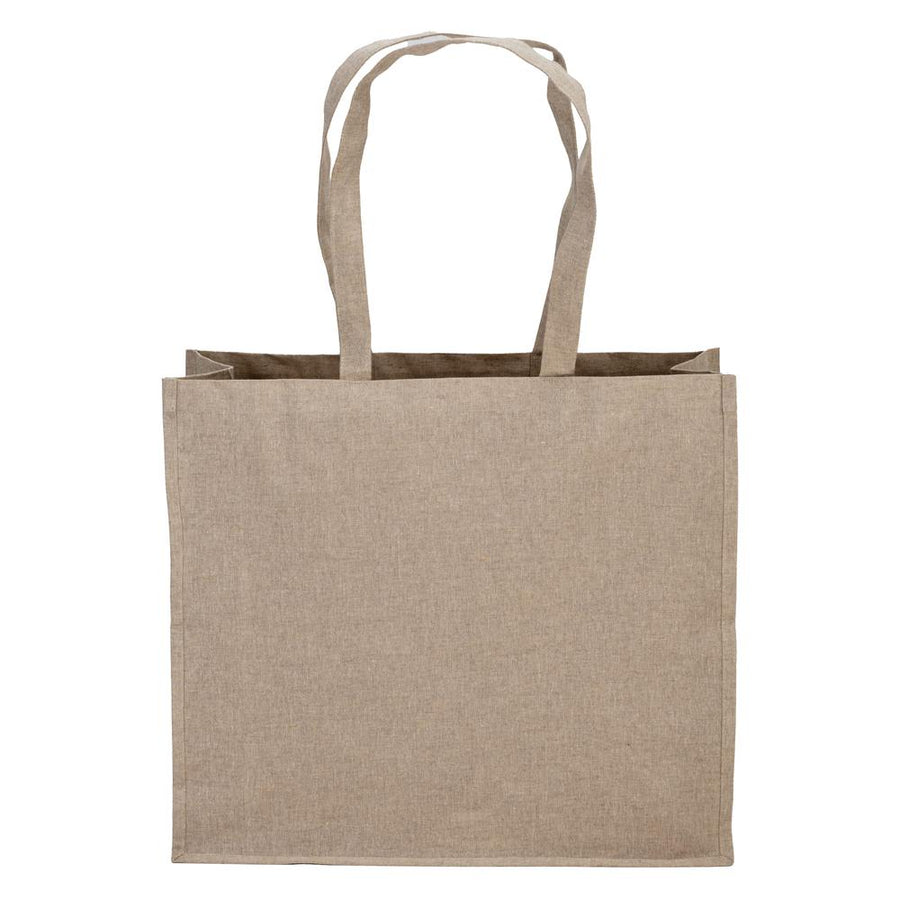 G24139 Shopper in cotone riciclato 120 g/m2 con interno laminato in PP