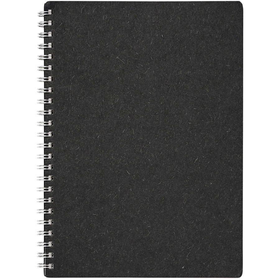 G107720 Quaderno formato A5 con rilegatura a spirale Nero